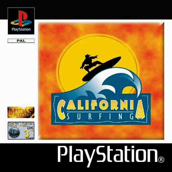 California Surfing box art for Playstation